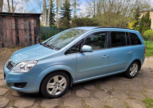 Opel Zafira cena 20500 przebieg: 161000, rok produkcji 2010 z Łódź małe 254
